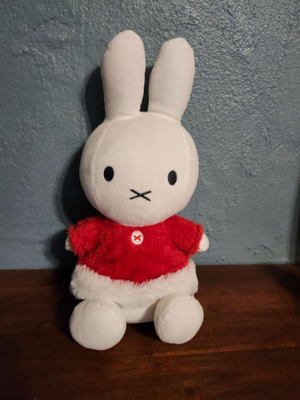 Miffy Holiday Christmas Plush 13"